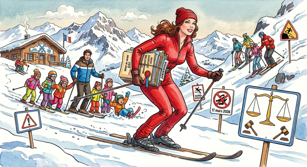 Illustration de l'article Responsabilité des écoles de ski : maîtriser les risques civils, pénaux et organisationnels