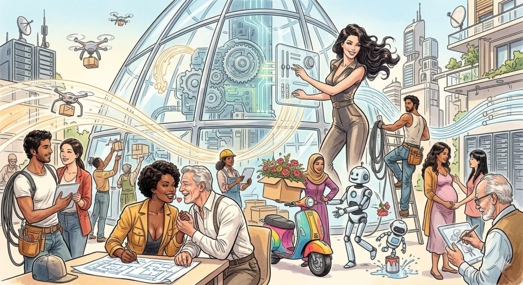 Illustration de l'article Synthèse stratégique : comment concevoir, gouverner et sécuriser une plateforme ubérisée durable, conforme et négociée