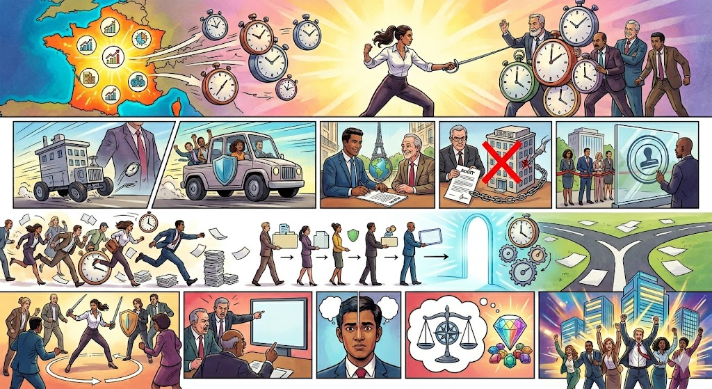 Illustration de l'article Entreprises étrangères hors UE, implémenter votre premier ERP en France : gouverner les délais pour ne pas perdre le contrôle