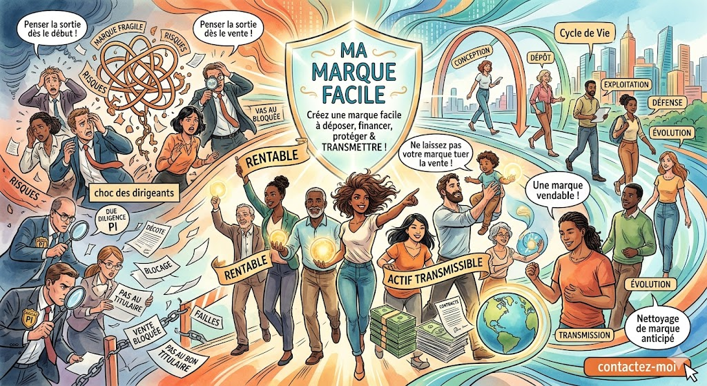Illustration de l'article Vendre ou transmettre ton entreprise : pourquoi ta marque peut tout bloquer