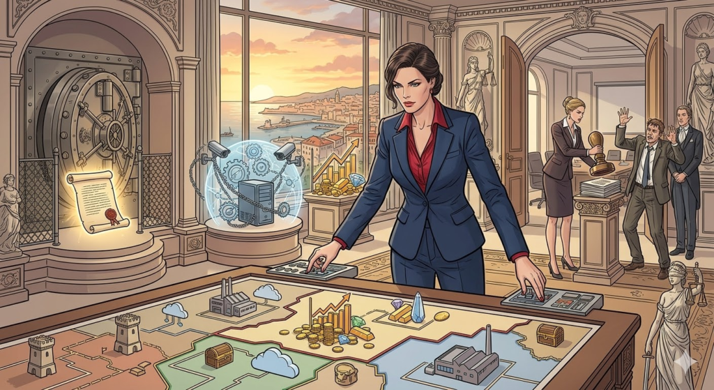 Illustration de l'article Secret des affaires : la synthèse stratégique ultime pour dirigeants – protéger, agir, négocier et gagner