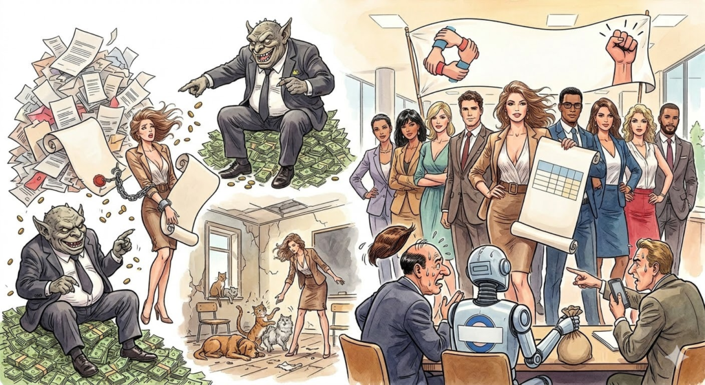 Illustration de l'article Négociation collective et stratégie d’influence : comment un syndicat de formateurs en négociation peut peser face aux organismes de formation